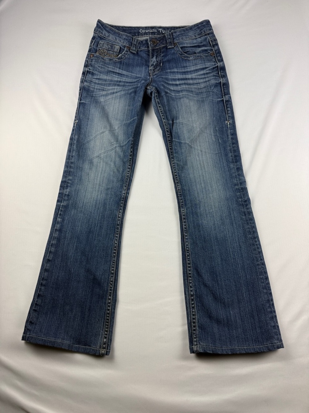 Cowgirl Tuff Bootcut Jeans – Size 27 (Excellent Condition)